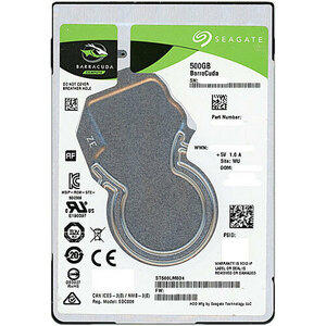 【中古】SEAGATE ノート用HDD 2.5inch ST500LM034 500GB 7mm 500～1000時間以内 [管理:1050021873]