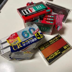 【未使用】カセット9こセット　カセットテープ 演歌　練習　maxell SONY