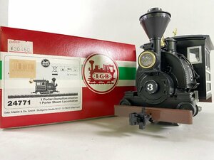 9-78＊Gゲージ LGB 24771 蒸気機関車 外国車両 鉄道模型(ajc)