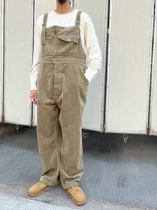 NIGEL CABOURN LYBRO DUNGAREE CORDUROY 50 ナイジェルケーボン ライブロ カメラマンMALLORY ARMY CARGO BRITISH RAILMAN DENIM