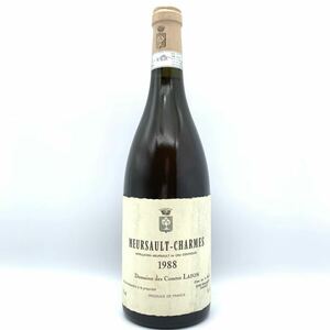 【未開栓】 MEURSAULT CHARMES ムルソー シャルム 1988 Domaine des Lafon 白ワイン 750ml 13%
