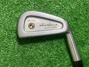 中古 単品アイアン HONMA ホンマ LB-737 CAVITY TOUR 黒モグラ 4番アイアン スチールシャフト Flex R400　AI-2541