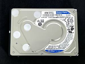 【送料無料】★ 4TB ★ WD40NPZZ【使用時間：43ｈ】　2021年製　稼働極少　Western Digital Blue　2.5インチ内蔵HDD/15mm/SATA600/5400