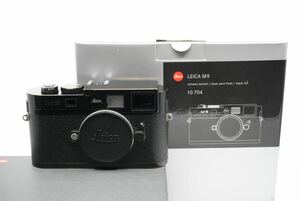 良品 CCD交換対策済み ライカ M9ボディ ブラックペイント ブラックバッジ Leica M9 関連 Leica m10 m11 typ240 m6