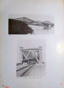 20240410016〇世界橋梁写真集 Quebec Bridge カナダ 大正１５年〇和本古書古文書