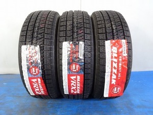 ブリヂストン BLIZZAK VRX2 165/55R15 75Q★新品 2021年 3本 スタッドレス【福島発 送料無料】FUK-BS0489★冬