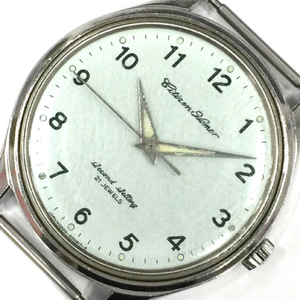シチズン ホーマー 機械式 腕時計 フェイスのみ 稼働品 ホワイト文字盤 ブランド小物 QR054-114