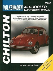 整備書 整備 修理 リペア リペアー BEETLE super ビートル 1970-1981 カルマンギア 411 412 USA サービス マニュアル 要領 レストア ^在u