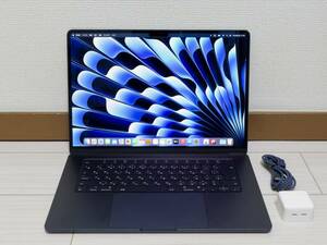 MacBookAir 15インチ M2 メモリ8GB SSD256GB ミッドナイト　