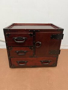 ◆【DD686/123404】家具　小物　引き出し　収納　コンパクト　伝統工芸品　　横約30㎝　高さ約26㎝　奥行約22㎝