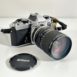 ジャンク　ニコン　Nikon FM フィルムカメラ　一眼レフカメラ　NIKKOR 28-85mm 1:3.5-4.5 