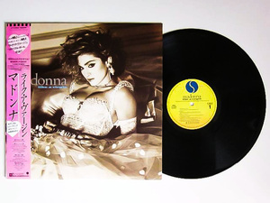【即決】LP レコード 帯付き【1984年 日本盤 / 解説ライナー 付属完備】MADONNA マドンナ Like A Virgin ライク・ア・ヴァージン