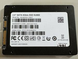 ADATA SSD 128GB【動作確認済み】1441　