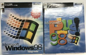 【ジャンク】Windows98アップグレード/PLUS!98セット