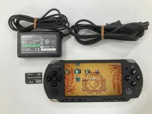 C9418 SONY PSP-3000 本体 モンスターハンター ハンターズモデル