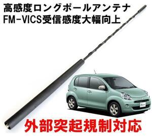 ビートソニック パッソ用 FM/AM感度アップ FM-VICS受信感度大幅向上 純正を超える高感度を実現 ロングポールアンテナ FPA2