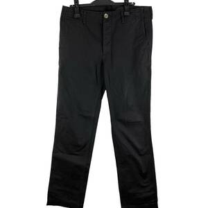 VISVIM(ビズビム) Slim Chino Long Length Pants (black)