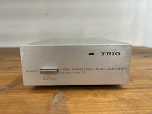 Ha60 TRIO トリオ KHA-50 MC型カートリッジ用ヘッドアンプ オーディオ機器 動作未確認 現状品