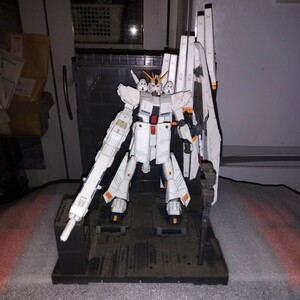 GUNDAM FIX FIGURATION#0009.νガンダム+HWS&ベースセット現状品。