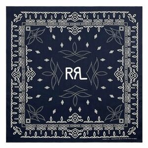 バンダナ ハンカチ スカーフ　ヴィンテージ　RRL LOGO 未使用 LL35