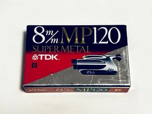 未使用　TDK 8ミリ ビデオカセットテープ 120分　SUPPER METAL