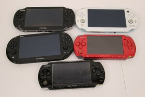 035 s7888 PSP PSvita 5台 まとめセット 動作未確認 ジャンク