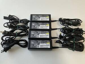 (4個まとめ)富士通 FMV-AC332A 19V-3.42A ACアダプタ A11-065N5A 外径5.5mm/内径2.5mm FUJITSU/LIFEBOOK セット 送料無料