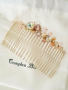 【送料無料】Complex Biz ◇ ヘアアクセサリー ◇ レディース【6424423】コンプレックスビズ クリアピンク / ビジュー 夏 コーム おしゃれ