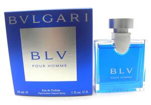 BVLGARI ブルガリ ブルー プールオム BLV 30ml 箱付 香水　■6903