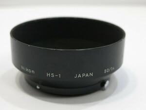 【 中古品 】Nikon HS-1メタルフード ニコン [管SP777]