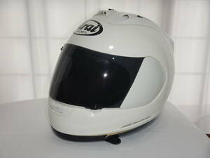 中古　1円スタート　Arai RX-7 RR4 白 Mサイズ（57～58cm） 