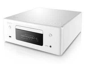 デノン　DENON　CEOL RCD-N10(W)[ホワイト] 展示品　2018年製　AirPlay2対応のオールインワン・ネットワークCDレシーバー　HEOS搭載　TD