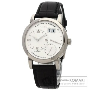 A.LANGE＆SOHNE ランゲ＆ゾーネ 101.039 ランゲ1 メーカーコンプリート 腕時計 K18ホワイトゴールド 革 メンズ 中古