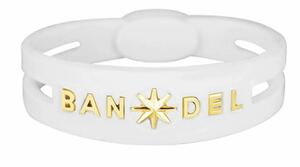 BANDEL バンデル metal bracelet メタル ブレスレット ホワイト ゴールド M 17.5cm