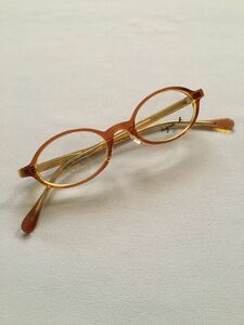 新品未使用　アニエスベー　agnes b.　丸眼鏡　オーバル　メガネ　フレーム　小ぶり　小顔　新品