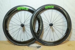 最上位カーボンハブ! ○ENVE エンヴィ SES 4.5 enve カーボンハブ シマノフリー 11s対応 チューブラー カーボンホイールセット 美品