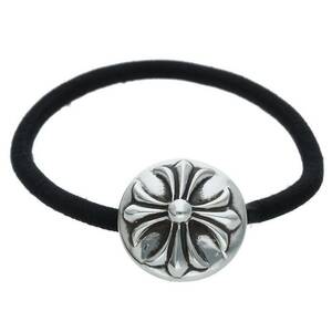 クロムハーツ Chrome Hearts HAIRBAND/クロスボールボタンヘアゴム シルバーコンチョ 中古 SJ02