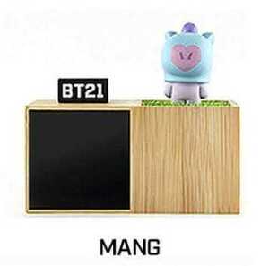 【新品】BT21 置き時計 LEDデジタル時計 MANG デジタル電圧計 目覚まし時計