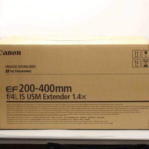 【新品未開封】 Canon EF 200-400mm F4 L IS USM EXTENDER 1.4x セット #2741