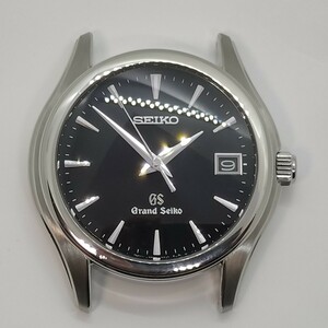 【良品】Grand SeikoグランドセイコーSBGX041ブラック文字盤OH済箱付きメンズ腕時計