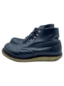RED WING◆ブーツ/42/BLK/レザー/8165