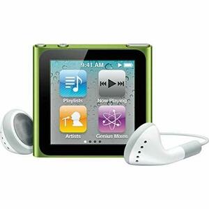 Apple Ipod Nano 6th Generation Mp3 Player (8GB, Green)(中古品)