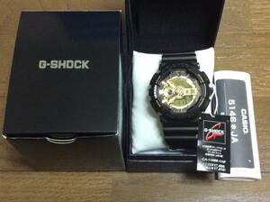 タグ付 新品CASIO G-SHOCK GA-110BR-5AJF [Garish Gold Series ガリッシュゴールドシリーズ