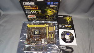 ASUS H81M-E(REV1.03) M-ATX 第4世代 動作確認済 送料無料 ほぼ新品(045)