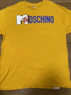 モスキーノ　M TV ロゴ　Tシャツ