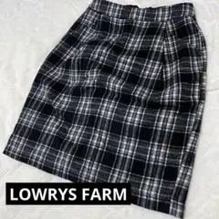 【LOWRYS FARM 】膝丈スカート　台形
