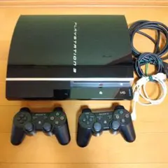 PS3本体とコントローラー2個セット