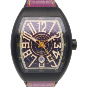 フランクミュラー ヴァンガード 腕時計 時計 チタン V45SCDTCIR 自動巻き メンズ 1年保証 FRANCK MULLER 中古