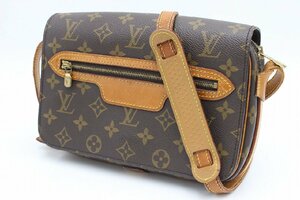 【行董】AZ414BOT08 ルイヴィトン LOUIS VUITTON サンジェルマン24 バッグ ショルダーバッグ M51210 モノグラム レザー ブラウン ※ゆうパ