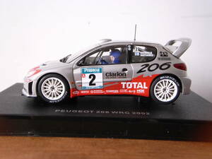 1/32 AUTOart PEUGEOT 206 WRC 2002 #2 GRONHOLM